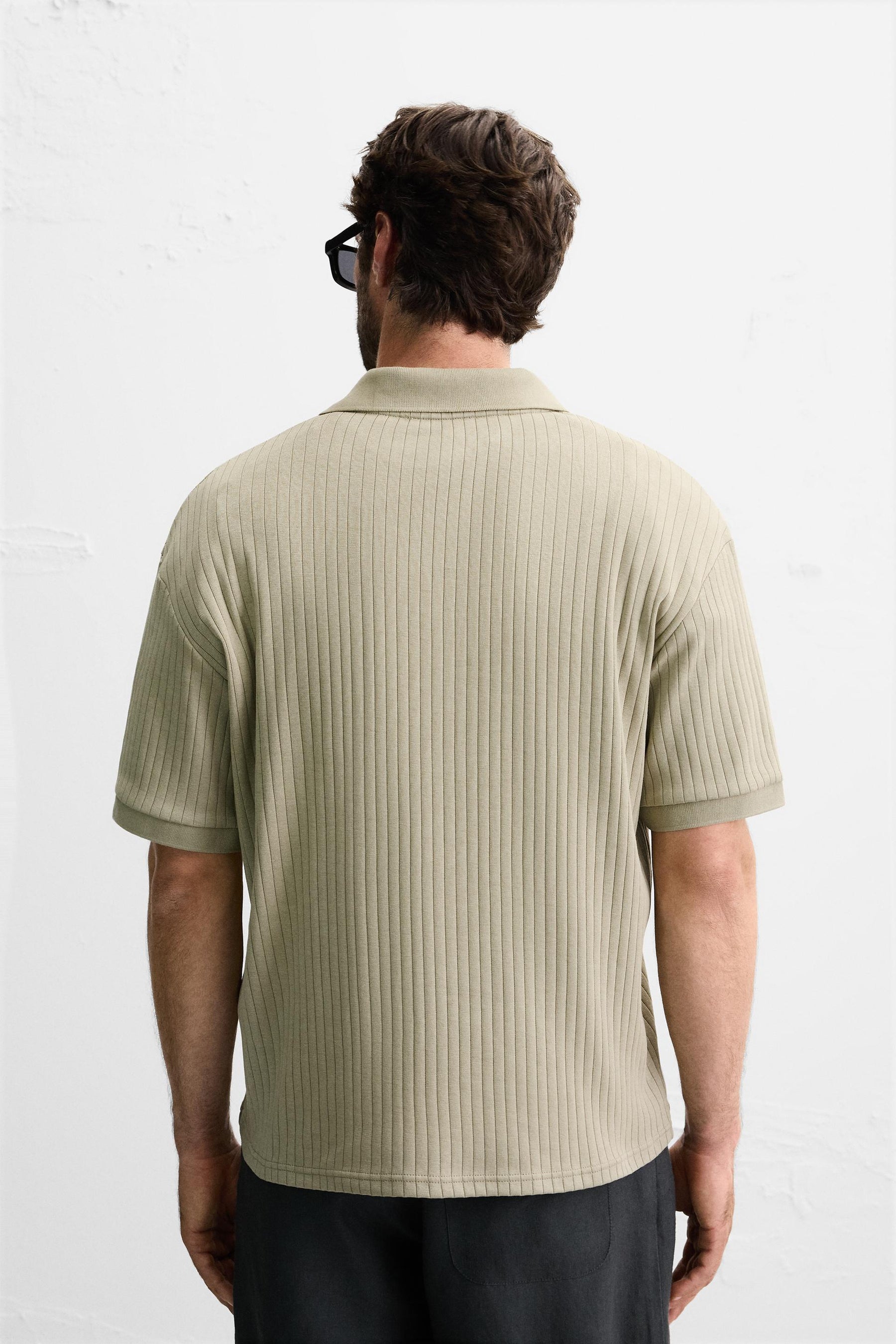 RIB POLO SHIRT - Image 3
