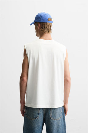 RELAXED FIT TANK T-SHIRT - Image 3