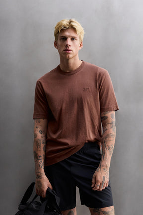 EMBROIDERED HEAVYWEIGHT T-SHIRT - Image 2