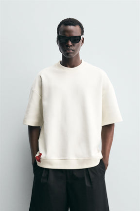 INTERLOCK TECHNICAL LABEL SWEATSHIRT - Image 2