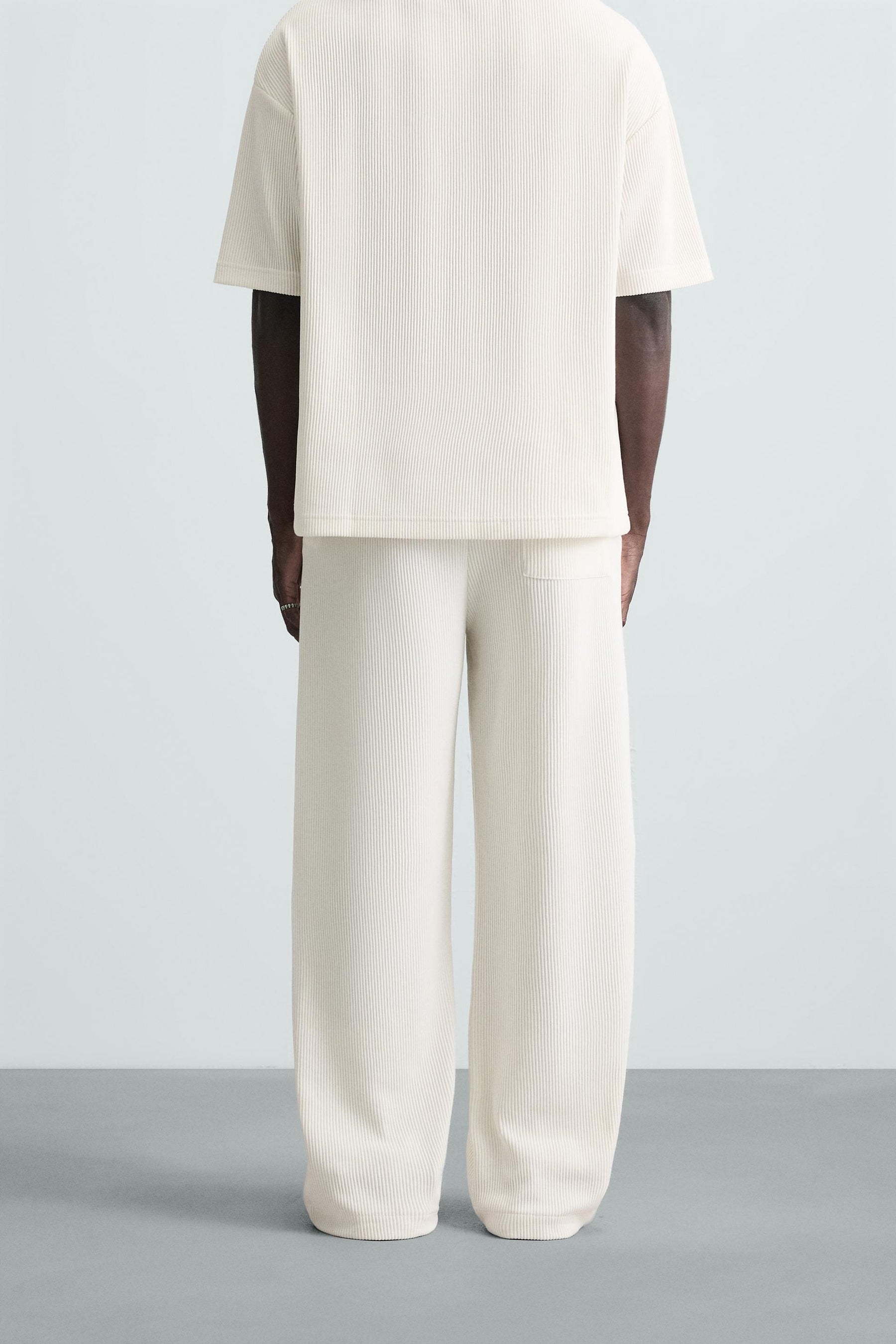 VERTICAL TEXTURED JOGGERS - Image 3