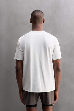 COTTON BLEND TECHNICAL T-SHIRT - Image 3