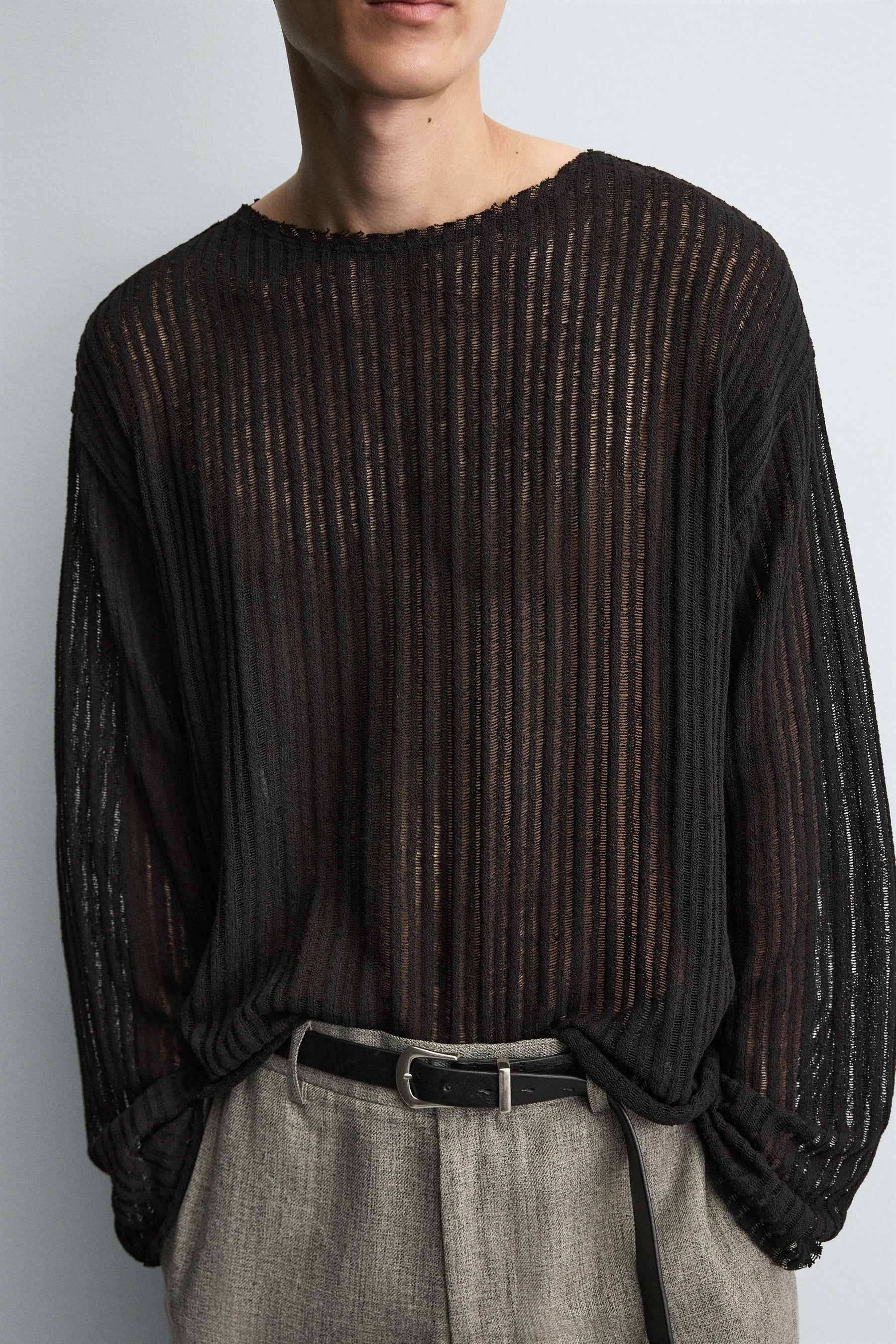 OPEN KNIT SWEATER - Image 6