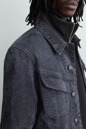 CROPPED FIT CORDUROY JACKET - Image 6