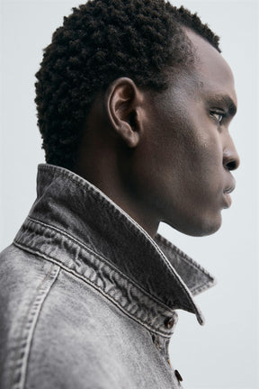 WASHED DENIM SHIRT - Image 5