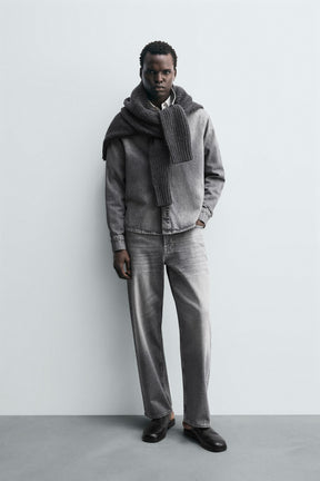 WASHED DENIM SHIRT - Image 1