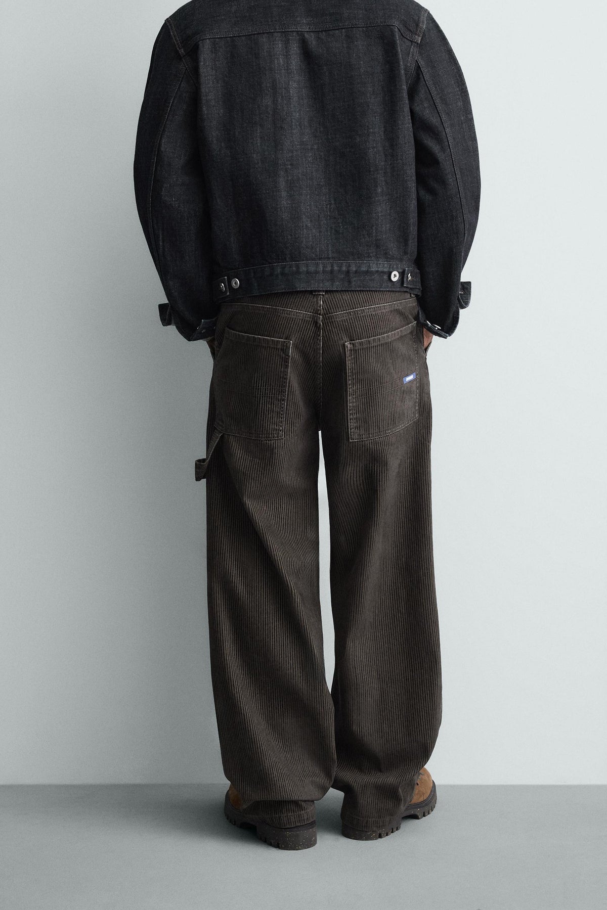 Gestreifte, lässige Hose