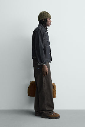 Gestreifte, lässige Hose