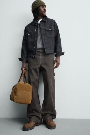 Gestreifte, lässige Hose