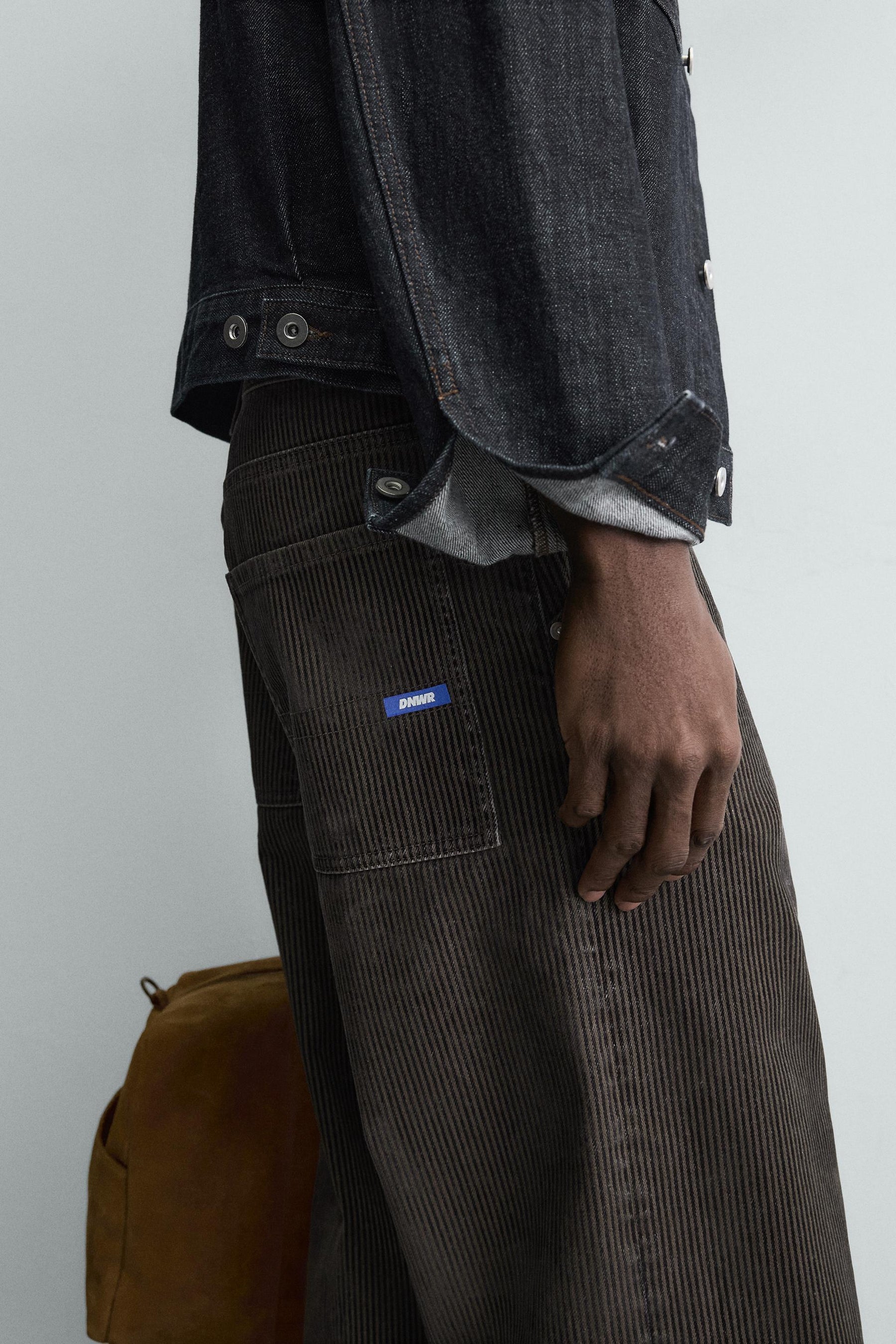 Gestreifte, lässige Hose