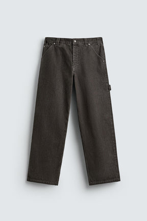 Gestreifte, lässige Hose