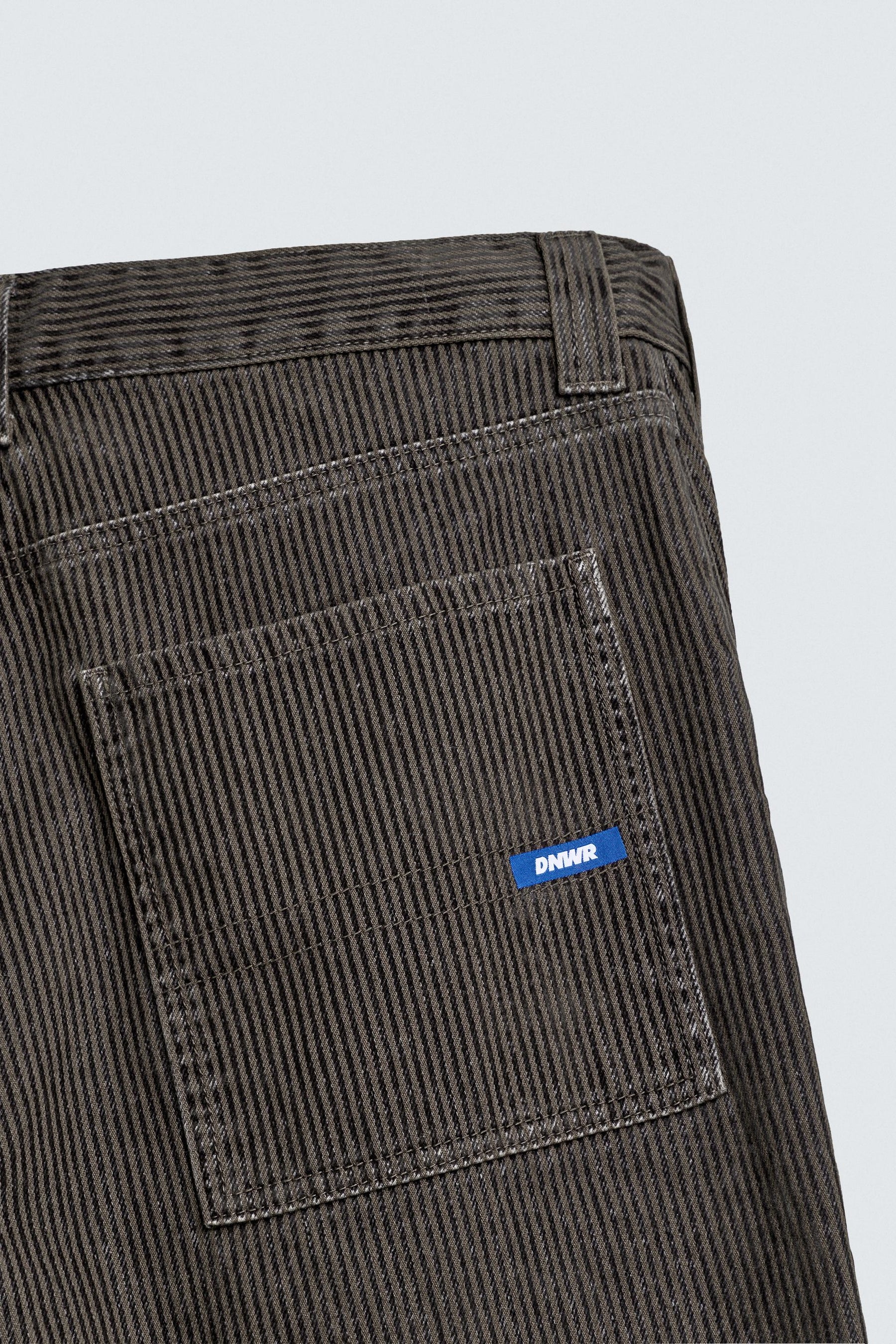 Gestreifte, lässige Hose