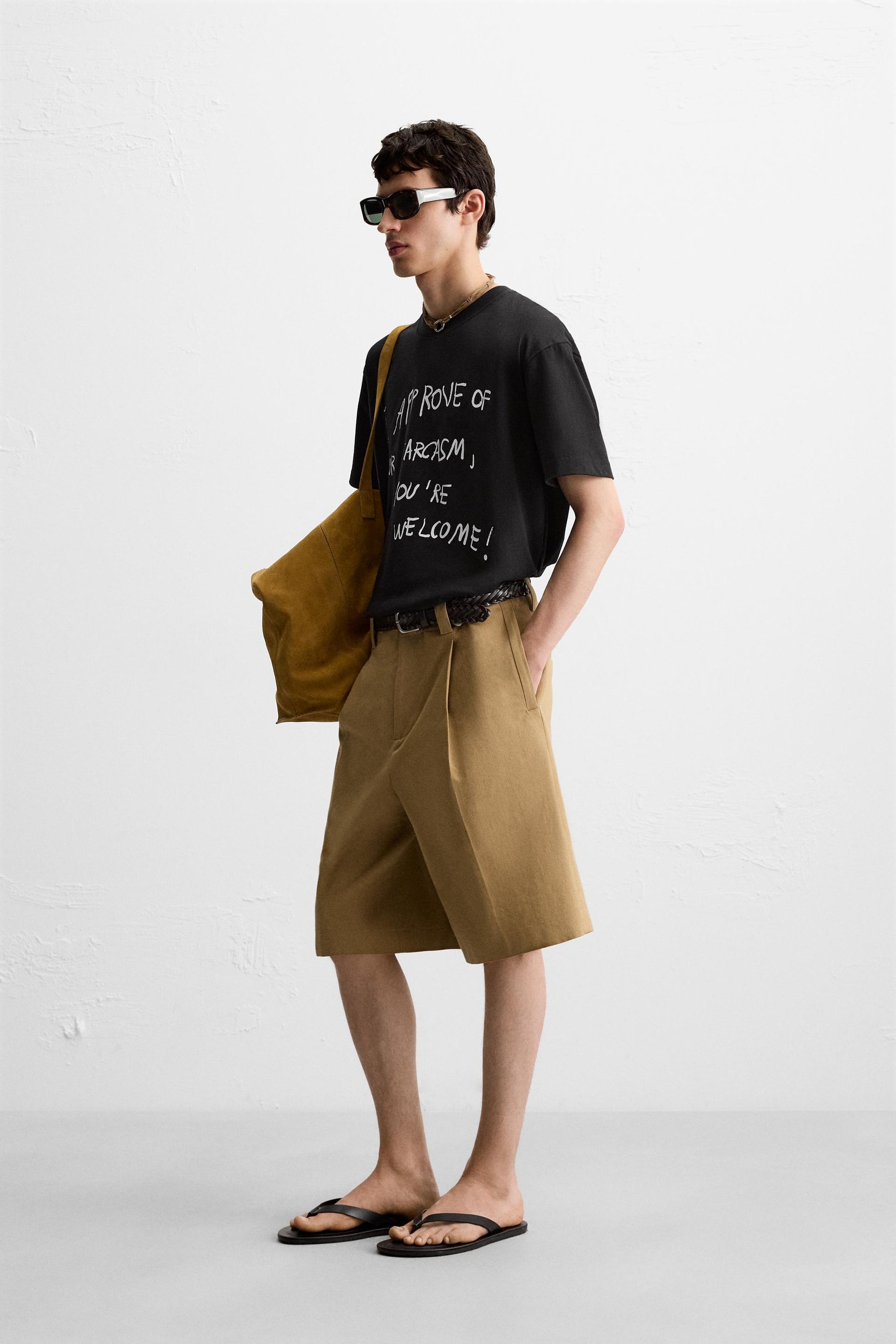 SLOGAN PRINT T-SHIRT - Image 4