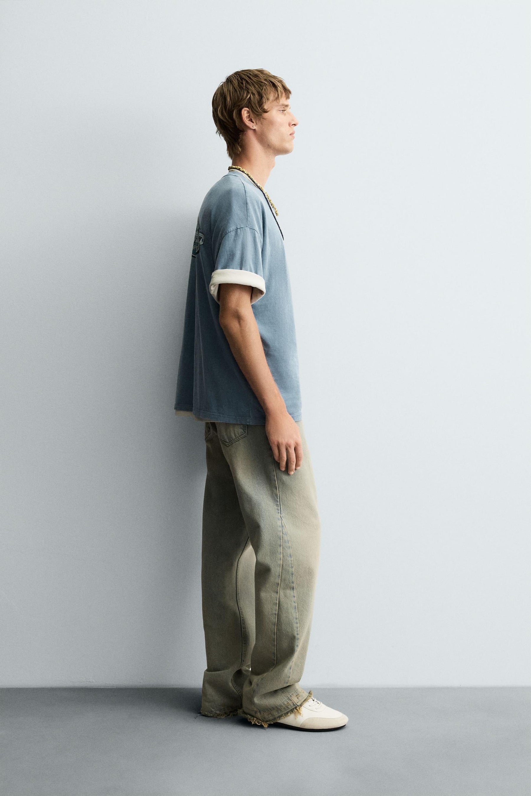 WASHED GRAPHIC T-SHIRT - Image 4