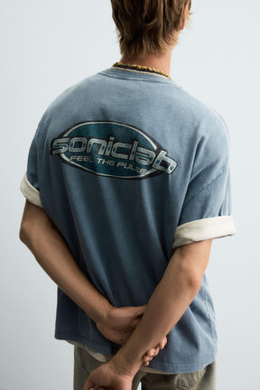 WASHED GRAPHIC T-SHIRT - Image 5