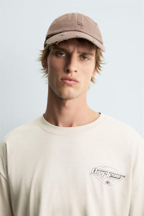 WASHED GRAPHIC T-SHIRT - Image 5