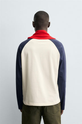 COLOUR BLOCK RABBIT T-SHIRT - Image 3