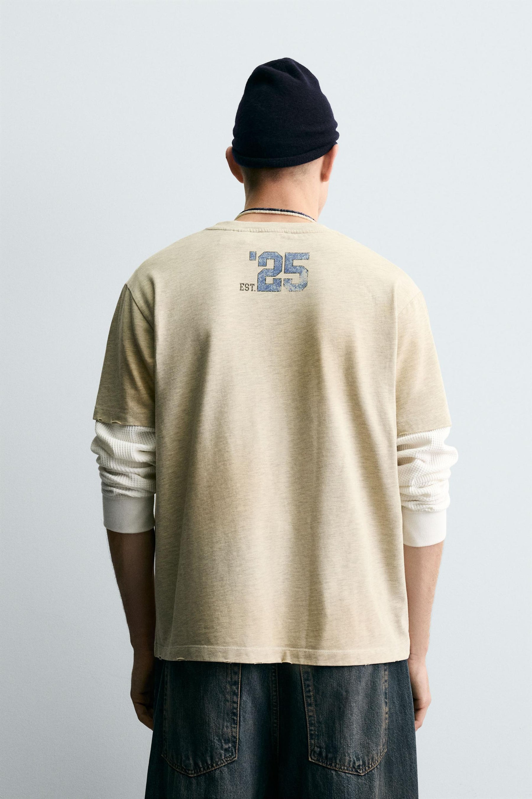 Verblasstes Giants-T-Shirt