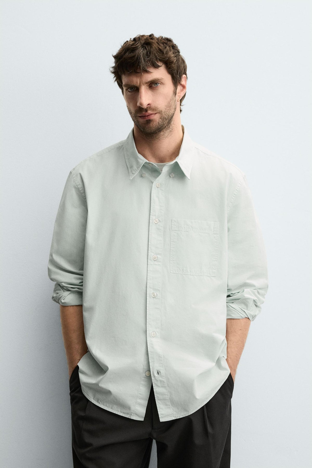 RELAXED FIT POPLIN SHIRT - Image 2