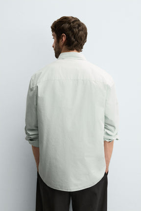 RELAXED FIT POPLIN SHIRT - Image 3