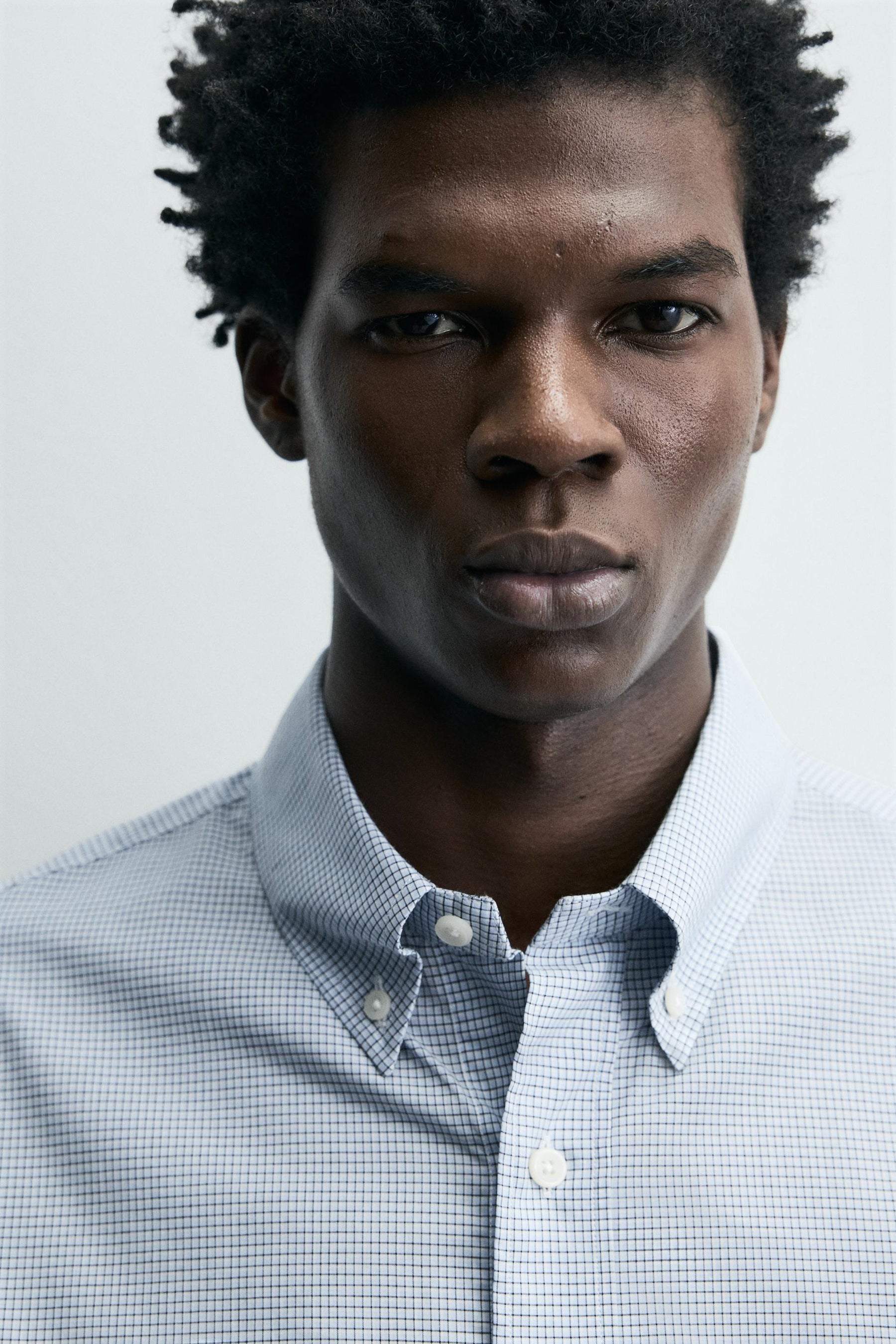 Kariertes Hemd in regulärer Passform