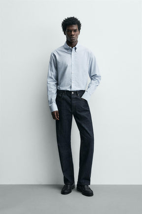 Kariertes Hemd in regulärer Passform