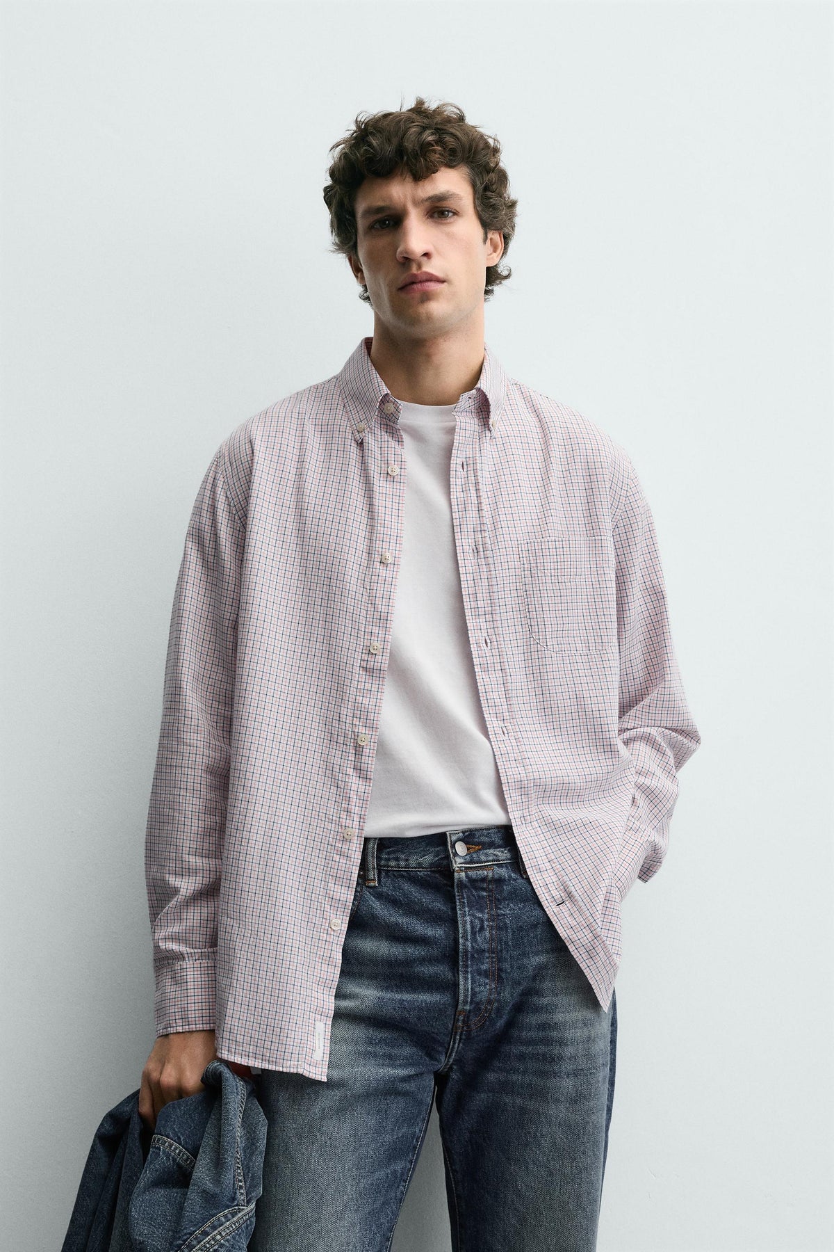 CHECK SHIRT WITH POCKET - Image 2