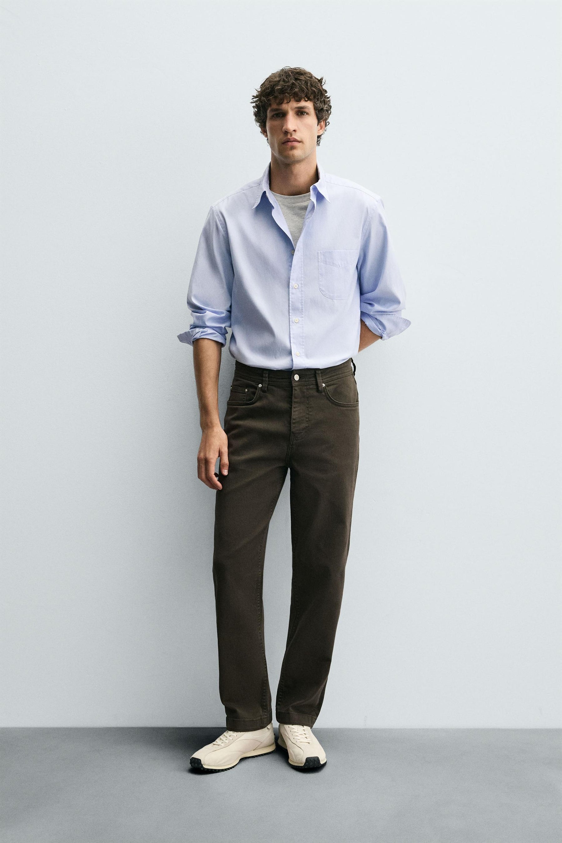 REGULAR FIT STRIPED SHIRT - Image 1