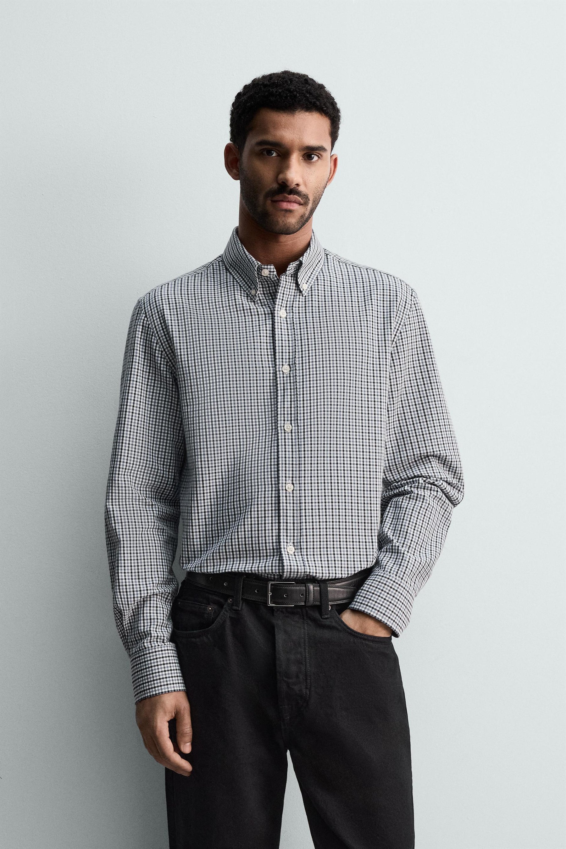 WASHED TEXTURED OXFORD SHIRT - Image 2