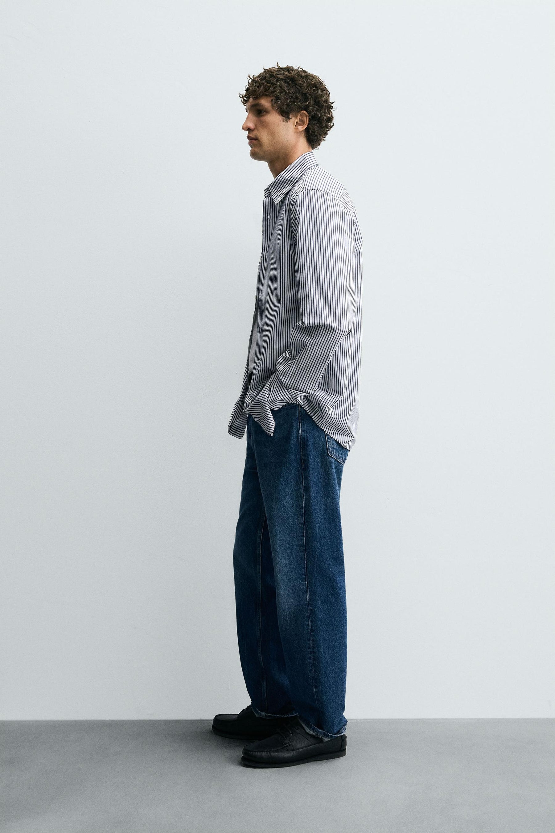 STRIPED REGULAR FIT SHIRT - Image 4