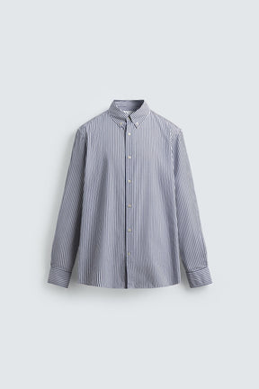 STRIPED REGULAR FIT SHIRT - Image 7