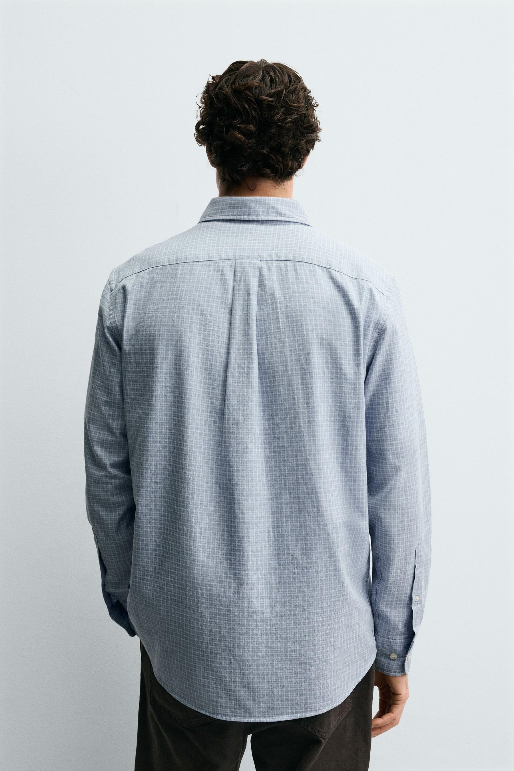 REGULAR FIT CHECK SHIRT - Image 3