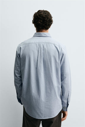 REGULAR FIT CHECK SHIRT - Image 3