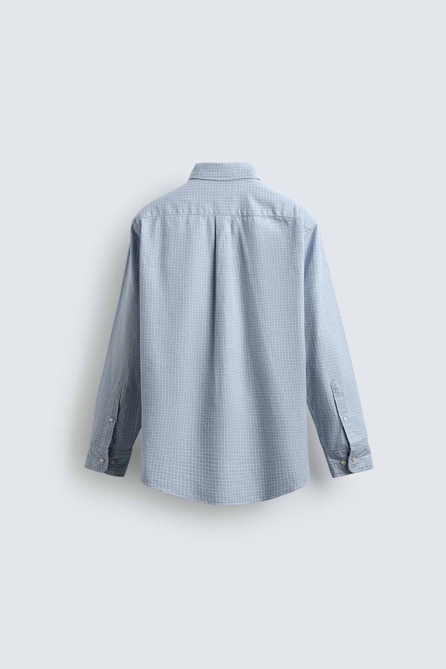 REGULAR FIT CHECK SHIRT - Image 8