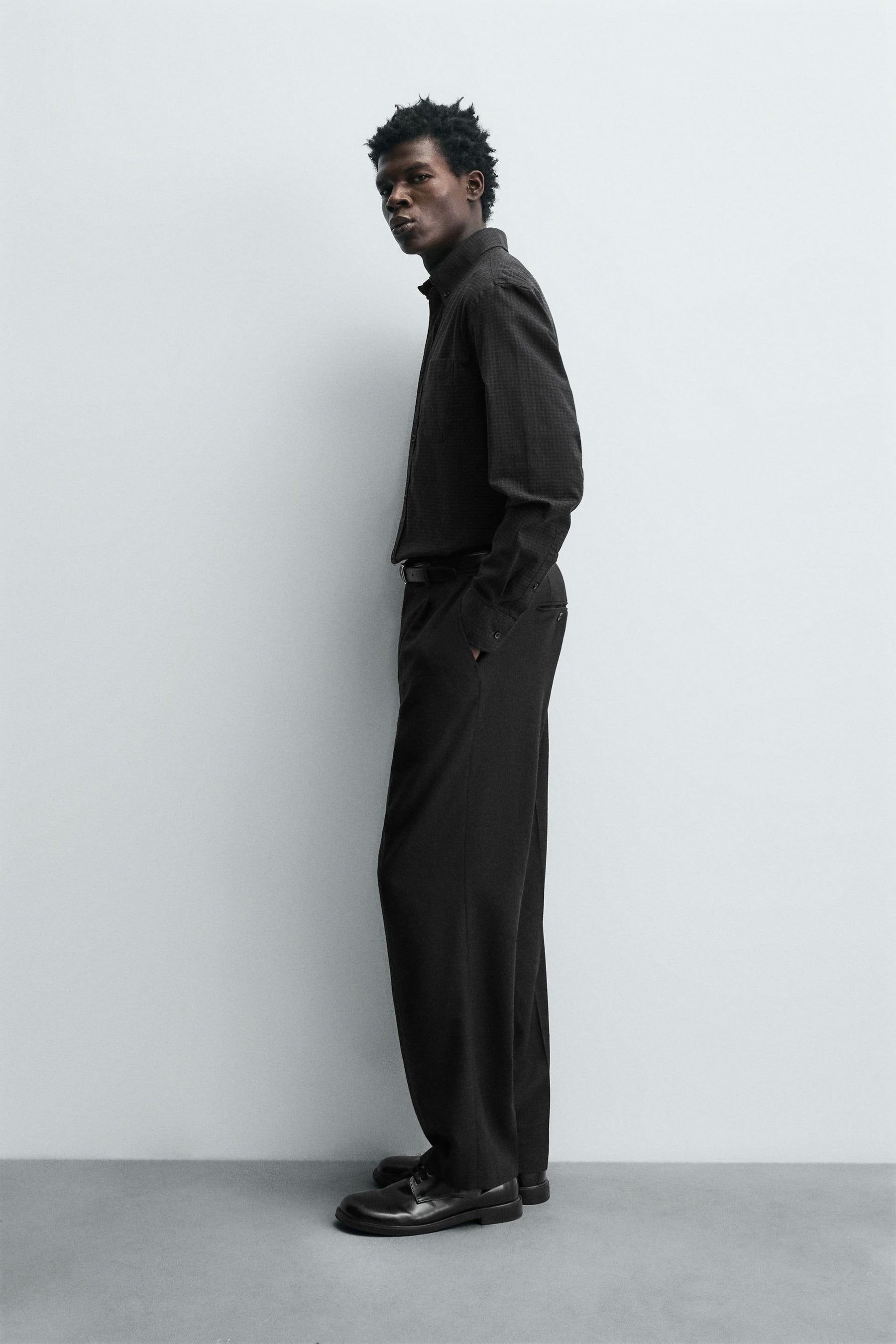 LIMITED EDITION RELAXED FIT CHECK SHIRT - Image 4