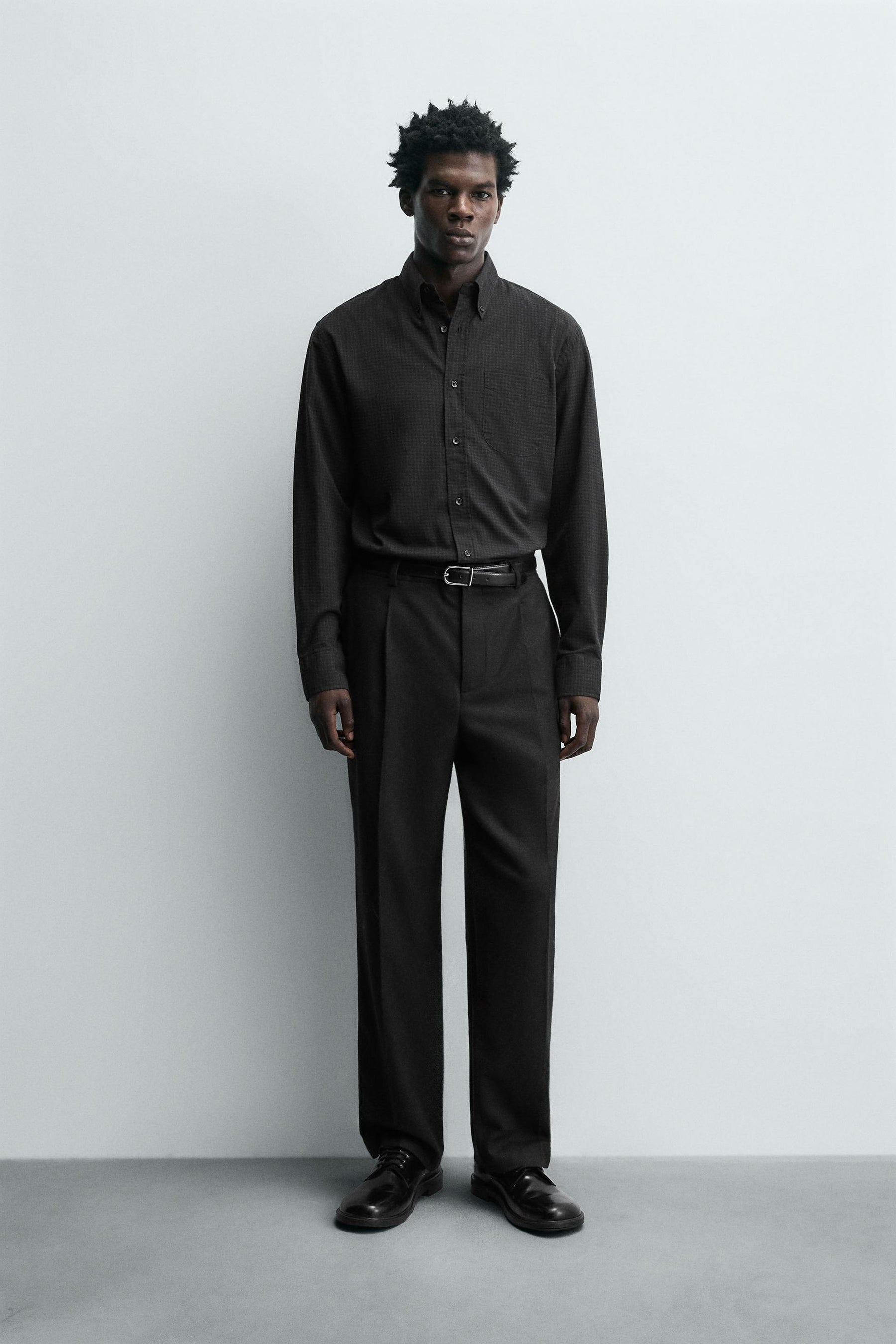 LIMITED EDITION RELAXED FIT CHECK SHIRT - Image 1