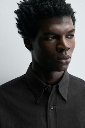 LIMITED EDITION RELAXED FIT COTTON SHIRT - Image 5