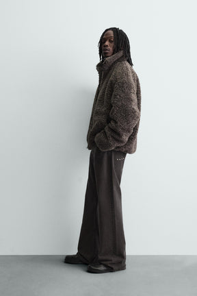 FAUX SHEARLING JACKET - Image 4