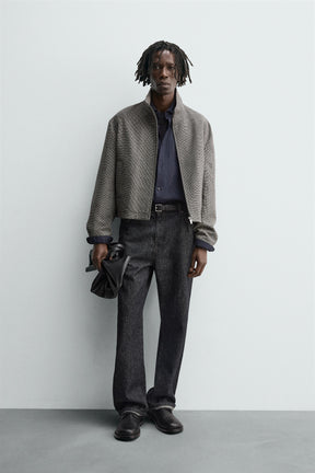 HOUNDSTOOTH OVERSHIRT - Image 1