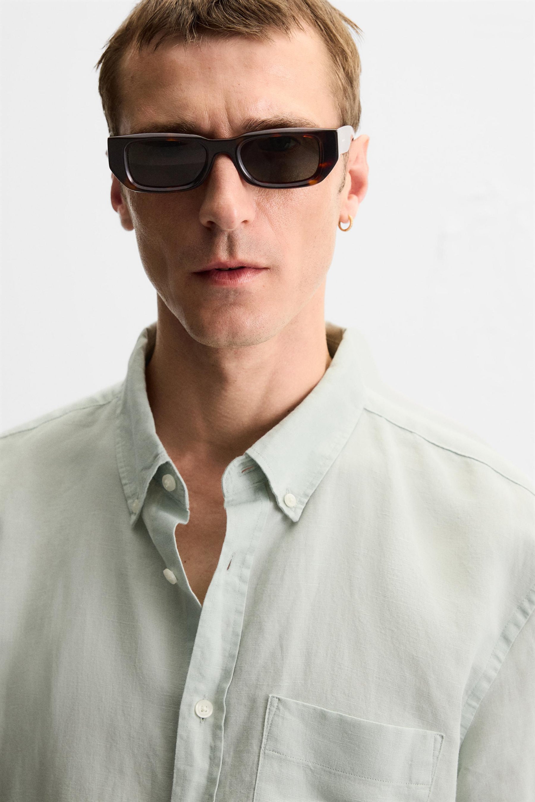 LINEN/COTTON SHIRT - Image 5