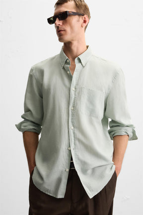 LINEN/COTTON SHIRT - Image 6