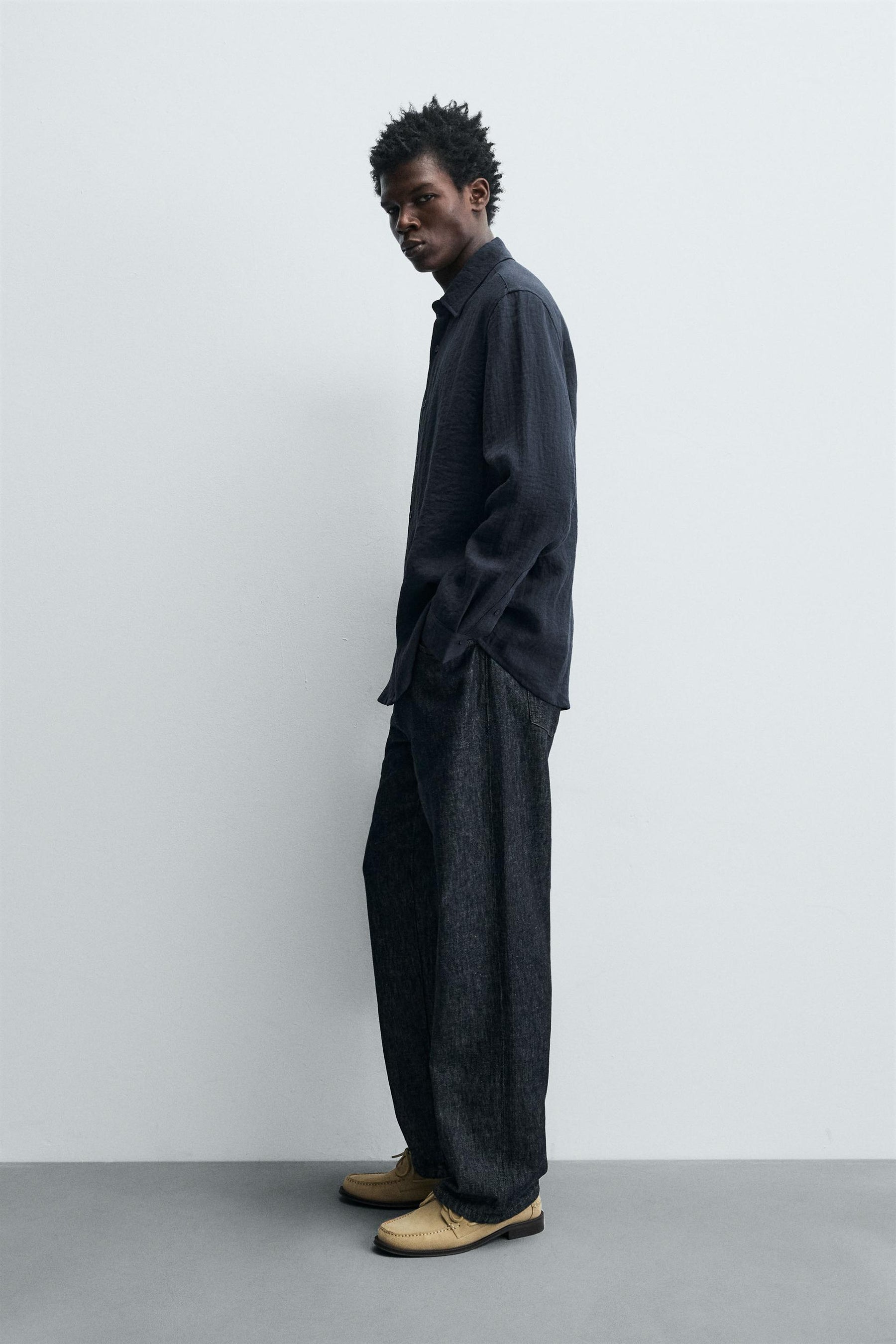 FLOWING RELAXED FIT SHIRT - Image 4