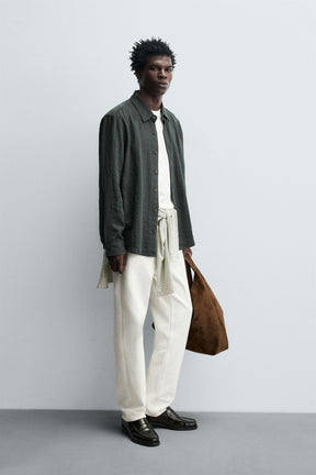 FLOWING RELAXED FIT SHIRT - Image 1