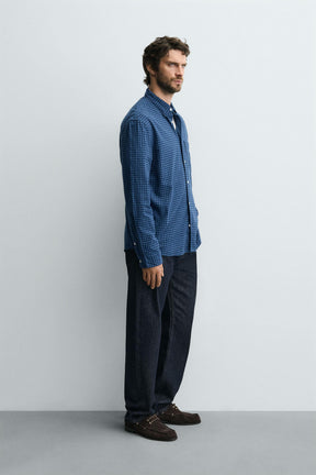 CHECKED FLANNEL SHIRT - Image 4