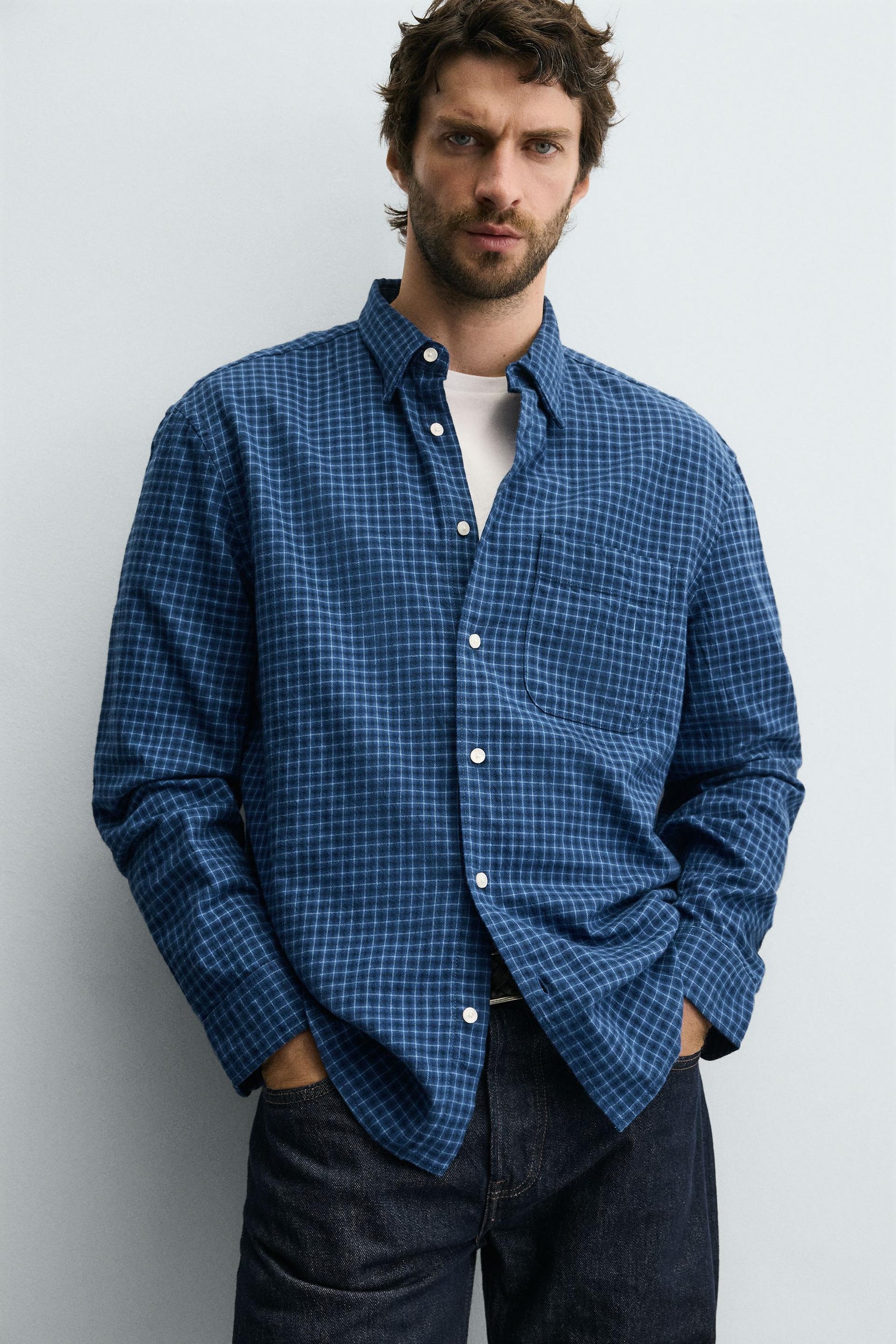 CHECKED FLANNEL SHIRT - Image 6