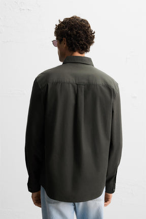 TEXTURED OXFORD SHIRT - Image 3