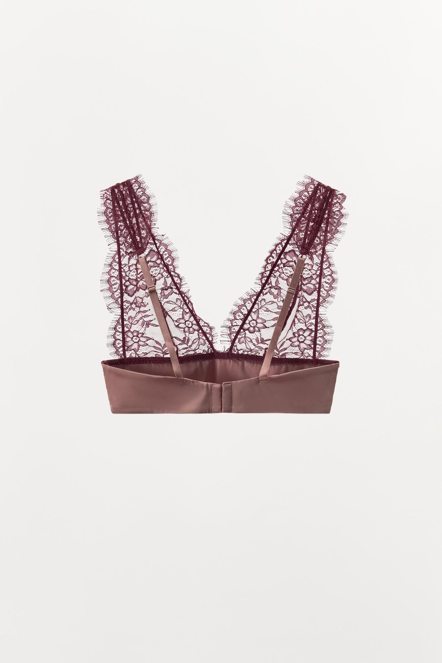 Dreieckiges Spitzen-Bralette
