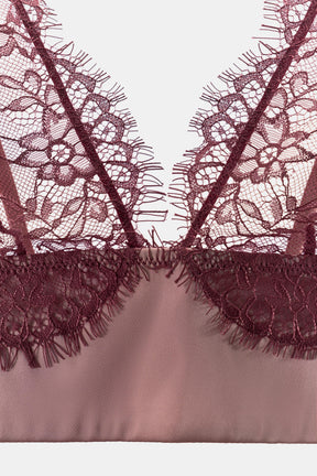 Dreieckiges Spitzen-Bralette