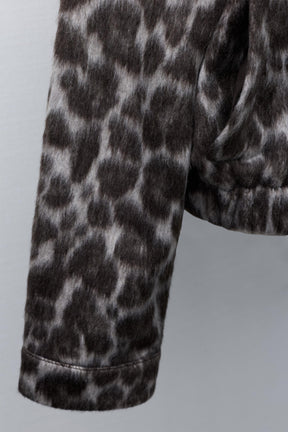 ANIMAL PRINT BOMBER JACKET - Image 7