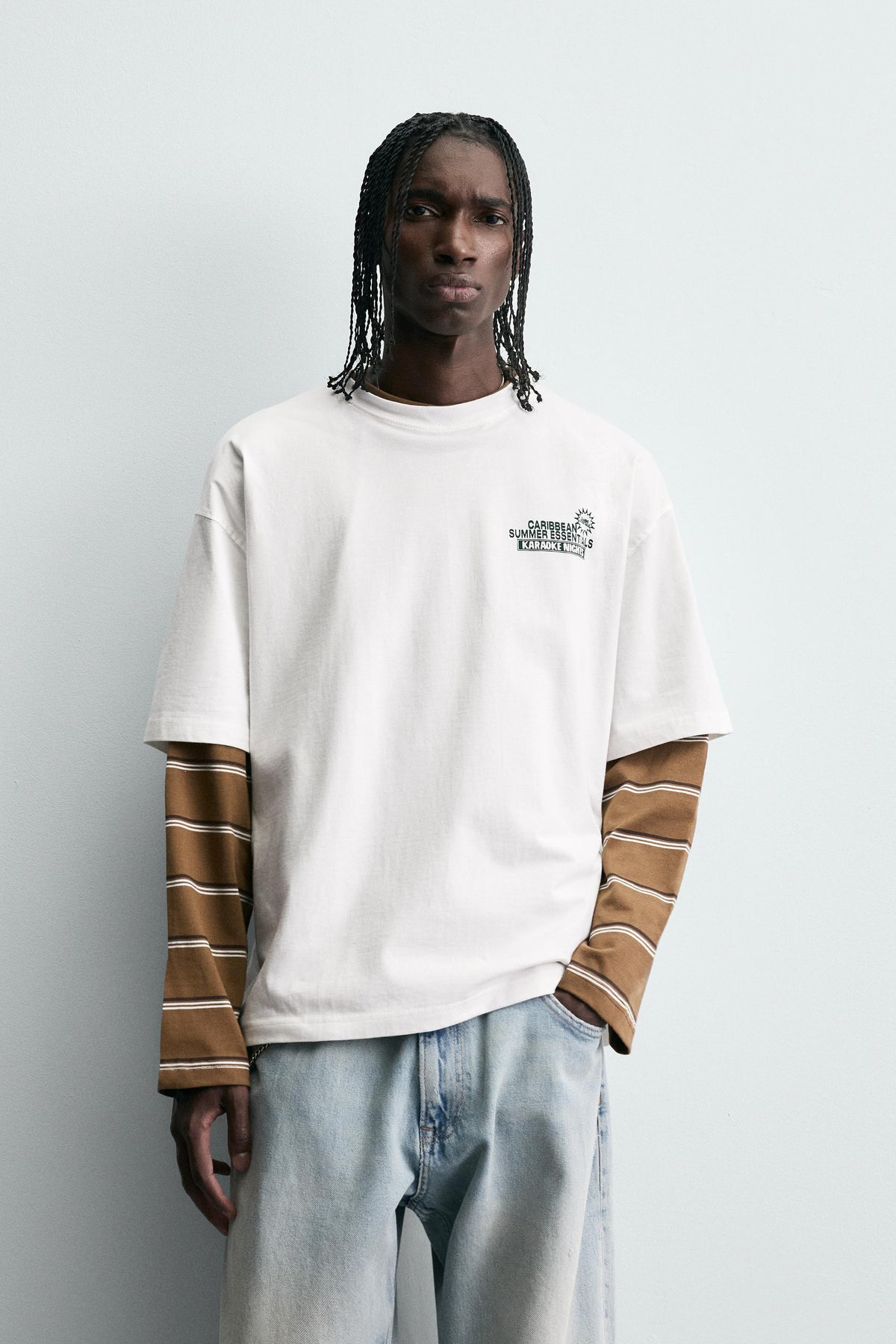 SLOGAN PRINT T-SHIRT - Image 2